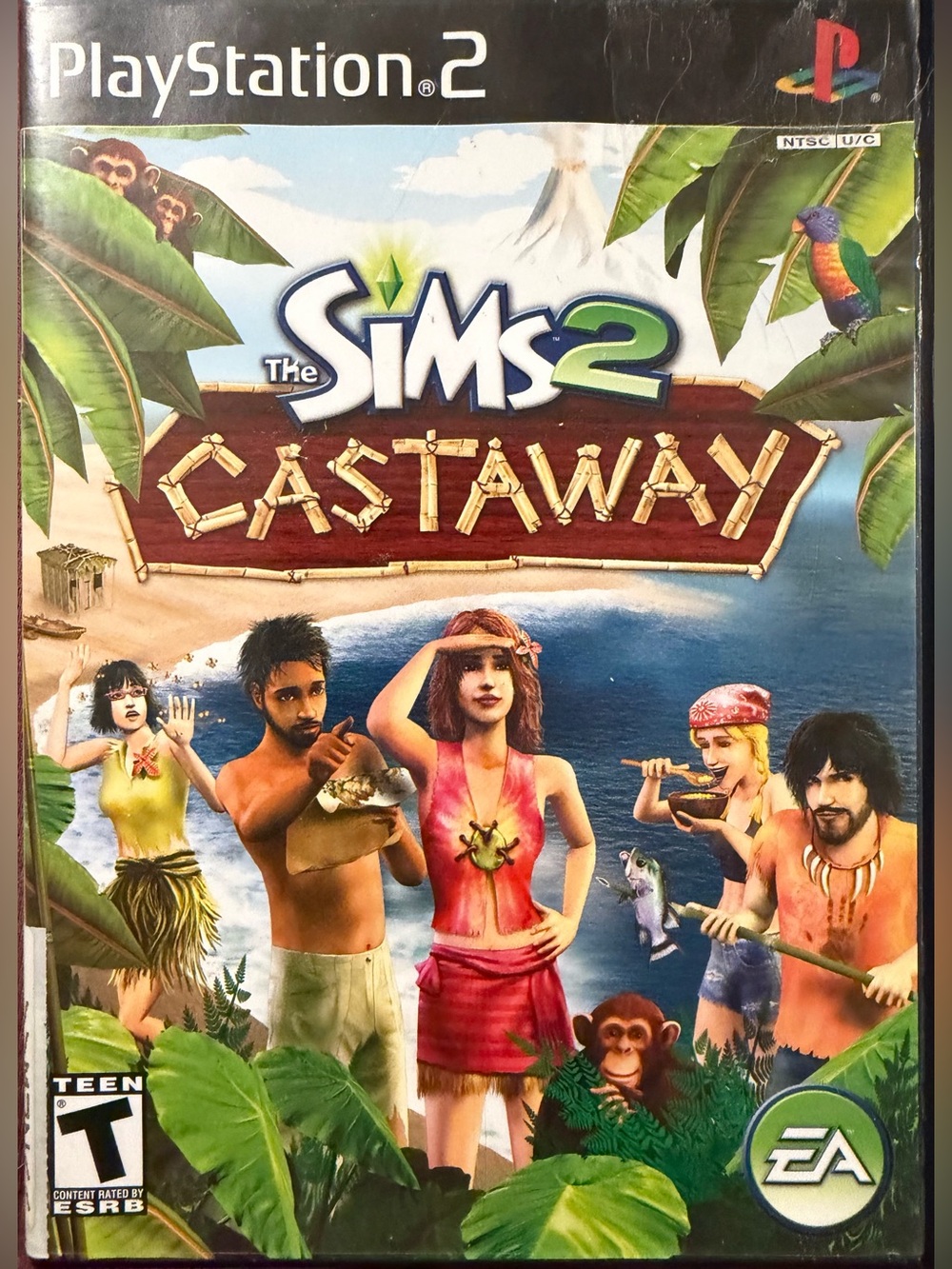 PlayStation 2 The Sims 2 Castaway PS2 Game